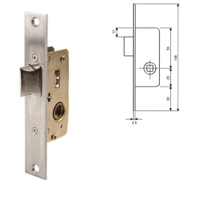 Cerradura Tesa 2215/28/ai Sin Gancho
