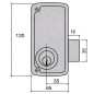 Cerradura Ucem 4056-c-hb/65/ Derecha Cerradura Ucem 4056-c-hb/65/ Derecha