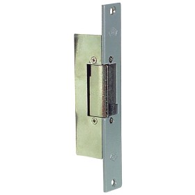 Cerradura Eléctrica Jis 12 Voltios 812-901G Frente Gris