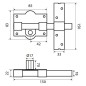 Cerrojo Fac 301-r/ 80-n Bombillo 70 Cerrojo Fac 301-r/ 80-n Bombillo 70