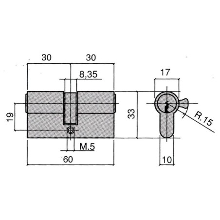 Cilindro Ucem 5000-n Lp 60