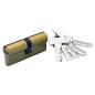 Cilindro Yale Seguridad Hs-7 30x30/r15,0 Latonado Cilindro Yale Seguridad Hs-7 30x30/r15,0 Latonado