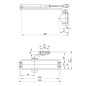 Cierrapuertas Tesa DC120 F2-4 Sin Retenedor Plateado Cierrapuertas Tesa DC120 F2-4 Sin Retenedor Plateado