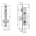 Cerradura Cvl 196/30/6an Carpintera Aluminio