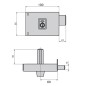 Cerradura Cvl 124a/ 10/he Izquierda Cerradura Cvl 124a/ 10/he Izquierda