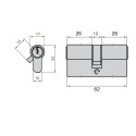 Cilindro Cvl 5982/26x26/ln Leva Larga