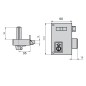 Cerradura Cvl 156a/60/he Derecha Cerradura Cvl 156a/60/he Derecha