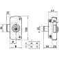 Cerradura Lince 5056C-BO/ 60 Derecha Cerradura Lince 5056C-BO/ 60 Derecha