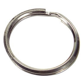 Anilla Llavero niquelada 1,6x21x17 mm. (bolsa 500 unidades)
