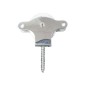 Polea Tendedero WOLFPACK Inoxidable 40 mm. / Roldana Metálica Con Tirafondo Polea Tendedero WOLFPACK Inoxidable 40 mm. / Roldana Metálica Con Tirafondo