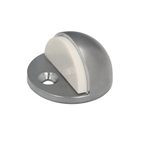 Tope Puerta WOLFPACK Atornillar Acero Inoxidable Plata mate