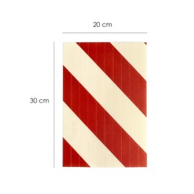 Protector Anti roces Cochera Adhesivo Flexible 30x20 cm.