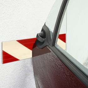 Protector Anti roces Cochera Adhesivo Flexible 30x20 cm.