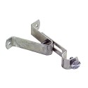 Soporte Barra 12 mm. Diámetro Cromo Frontal Extensible