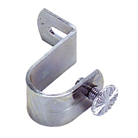 Soporte Barra 16 mm. Diámetro Cromo Techo