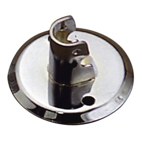 Soporte Barra 12 mm. Diámetro Cromo Lateral Redondo
