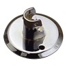 Soporte Barra 12 mm. Diámetro Cromo Lateral Redondo