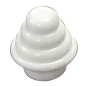 Terminal Barra Exterior Tubo 12 mm. Diámetro Blanco