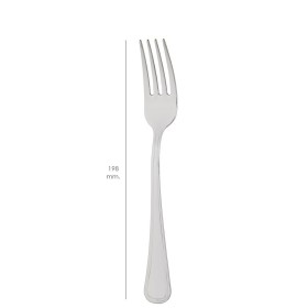 Tenedor Mesa Valencia 198 mm. Caja 12 unidades