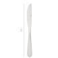 Cuchillo Mesa Valencia 215 mm. Caja 12 unidades
