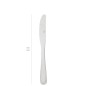 Cuchillo Postre Valencia 192 mm. Caja 12 unidades