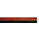 Burlete Puerta PVC Sapelli Con Cepillo 1 Metro