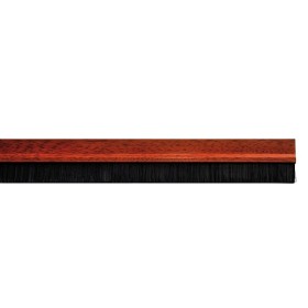 Burlete Puerta PVC Sapelli Con Cepillo 1 Metro