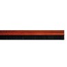Burlete Puerta PVC Sapelli Con Cepillo 1 Metro