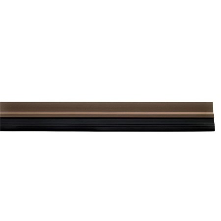 Burlete Puerta PVC Marrón Con Goma 1 Metro