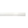 Burlete Puerta PVC Transparente Con Goma 1 Metro