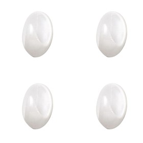 Colgador Oryx Blanco Pequeño (Blíster 4 Unidades ) Adhesivo