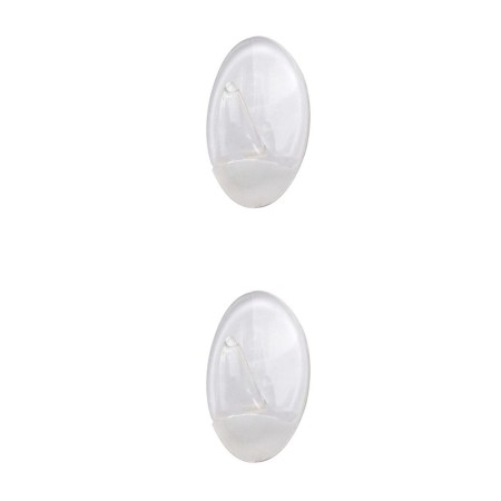 Colgador Oryx Transparente Grande (Blíster 2 Unidades) Adhesivo