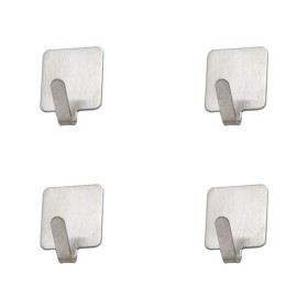 Colgador Oryx Inoxidable Pequeño (Blíster 4 Unidades) Adhesivo