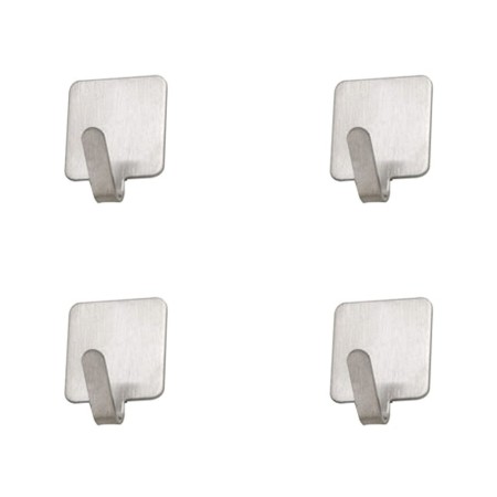 Colgador Oryx Inoxidable Pequeño (Blíster 4 Unidades) Adhesivo