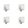 Colgador Oryx Inoxidable Pequeño (Blíster 4 Unidades) Adhesivo