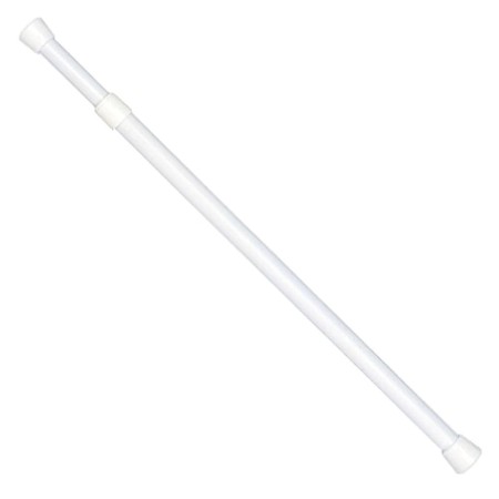 Porta visillos Extensible Auto 8/30- 50 Blanco (2 Piezas)