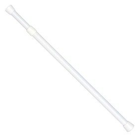 Porta visillos Extensible Auto 8/78-110 Blanco (2 Piezas)