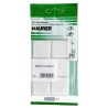 Fieltro Adhesivo 30x30 mm. (Blíster 6 Piezas) Blanco