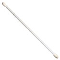 Porta visillos Extensible Oval Blanco 60- 80 cm. (2 Piezas)
