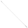 Tirador Riel Aluminio Plastificado 1,0mt Blanco