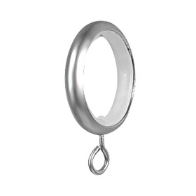 Anilla Zirconio 20 mm. Con Silenciador Níquel / Mate (Bolsa 10 Unidades)