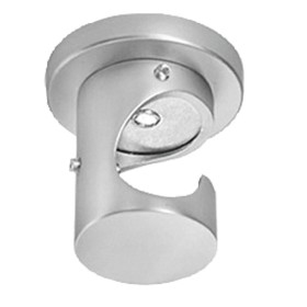 Soporte Zirconio Techo 20 mm. Níquel Mate