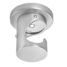 Soporte Zirconio Techo 20 mm. Níquel Mate