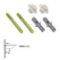 Kit Sanitario Fijación Lavabo 10x110 mm. (2 Piezas)