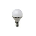 Bombilla Led Esférica E14. 4 W. - 25 W. 300 lúmenes. Luz cálida. (3000K).
