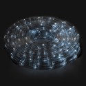 Luces Navidad Tubo Luz Blanca Fría 240 Leds Uso Exteriores / Interiores protección IP44 Rollo 10 Metros