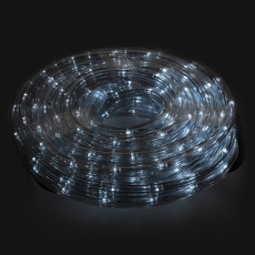 Luces Navidad Tubo Luz Blanca Fría 240 Leds Uso Exteriores / Interiores protección IP44 Rollo 10 Metros