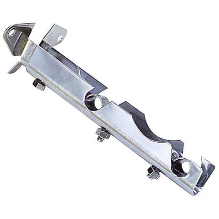 Soporte Barra 12 mm. Diámetro Cromo Doble Frente