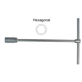 Llave Vaso Maurer Mango T 13 mm.