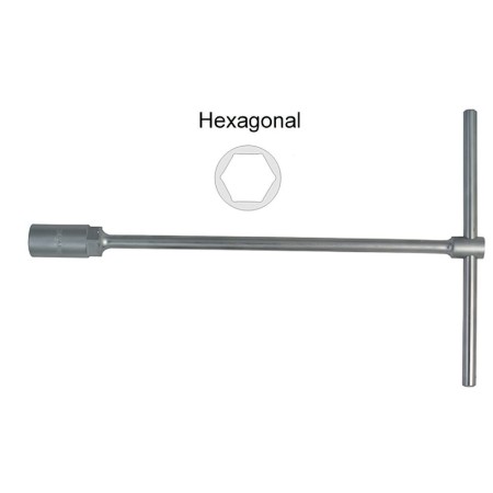 Llave Vaso Maurer Mango T 13 mm.
